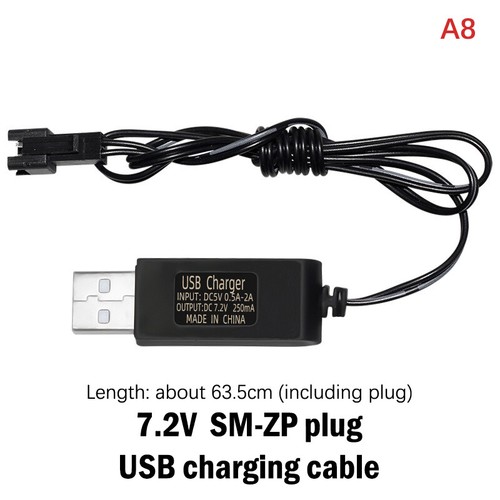 3.6V 4.8V 6V 7.2V NiMH Battery USB Charger For Remote Controlled Toys VehicEH - Zdjęcie 11 z 22