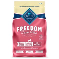 Blue Buffalo Freedom Grain-Free Small Breed Adult Dry Dog Food, Chicken
