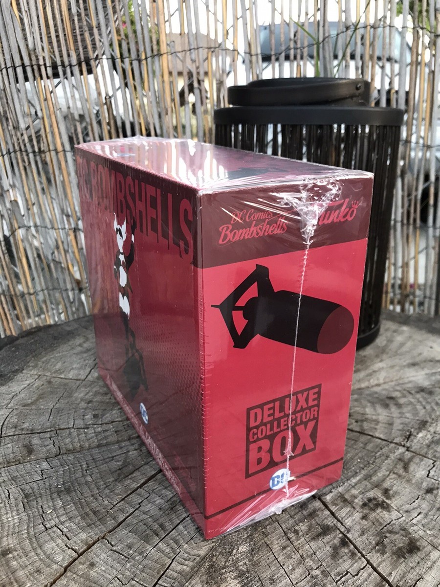 Funko DC Bombshells Deluxe Collectors Box Exclusive - Batman + Accessoires Limités