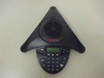 Polycom SoundStation2 EX 2201-16200-601 Expandable Conference Telephone with Dis