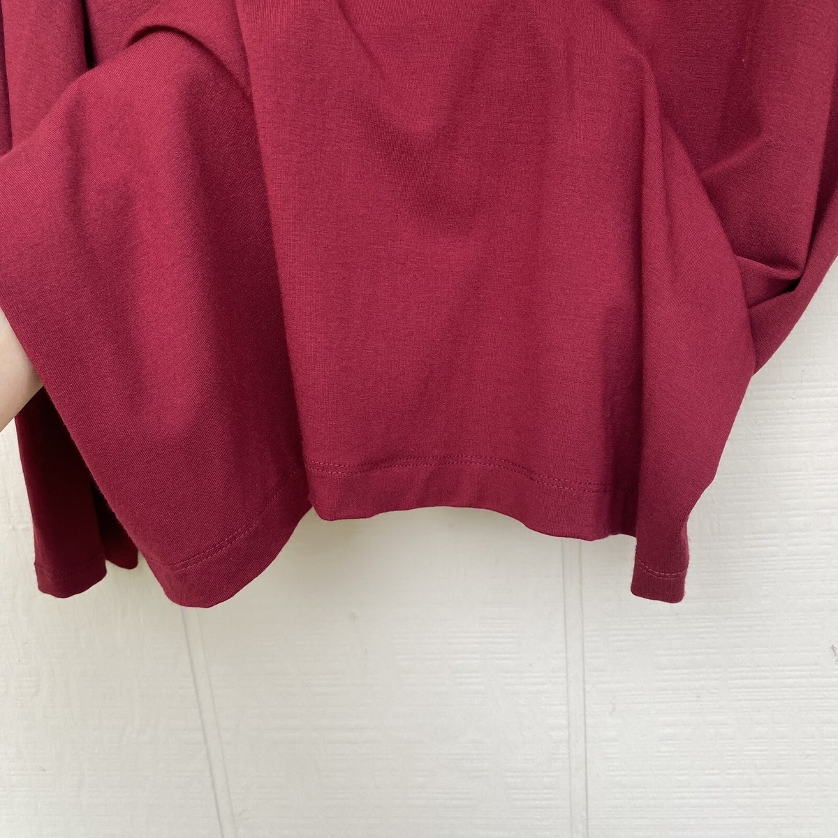 EILEEN FISHER Viscose-Jersey 3/4 Sleeve V-Neck Dress SZ M Quiet Luxury  Classical | eBay