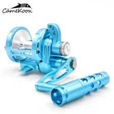 CAMEKOON Lever Drag Conventional Offshore Reels for Multiplier Saltwater Fishing
