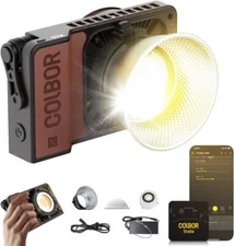 COLBOR Video Light 60W Bi-Color 2700K-6500K Pocket Continuous Output Lighting