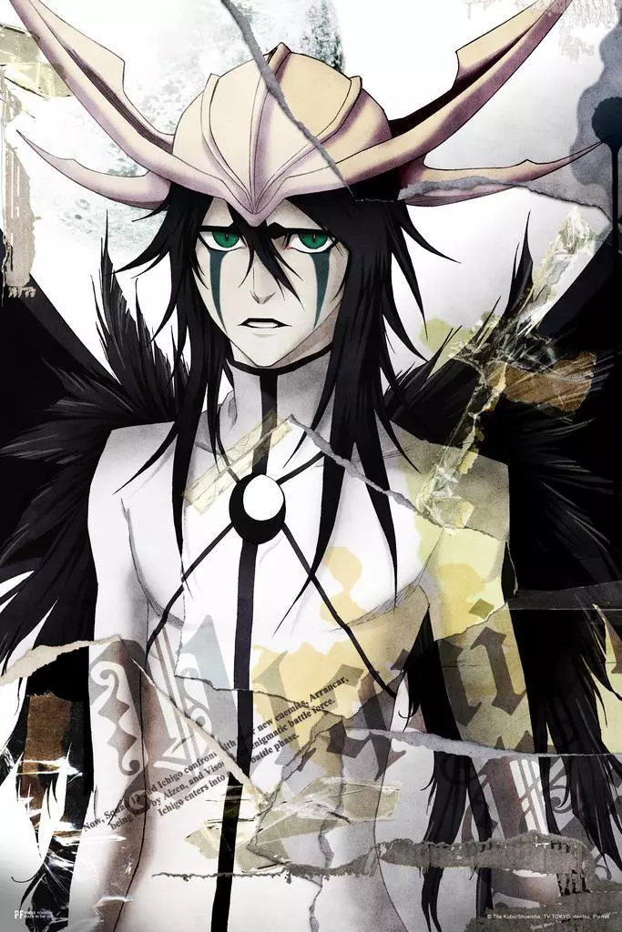 Bleach Anime Ulquiorra Cifer Soul Reaper Swords Art Print Poster 16x24