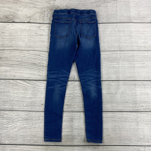 So Jeggings Girls Size 14 Skinny Blue Denim Jeans Adjustable Waist Pants Stretch - Picture 2 of 10