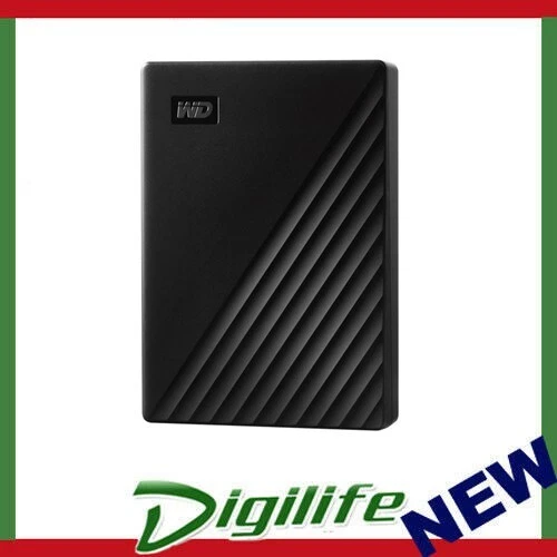 WD My Passport 5TB Portable External HDD - Black 2.5" - USB 3.0