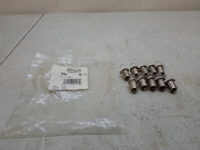 PR2 Miniature Lamp 2V 0.80 C.P Bulb Package Of 10 PR2 Miniature Lamp