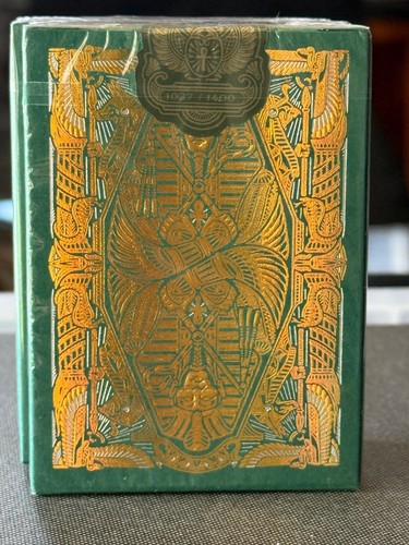 RIFFLE SHUFFLE „GOD’S OF EGYPT“ BY DHAMAS ABITIA, „ GREEN“ LIMITED EDITION - Bild 2 von 2