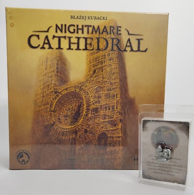 Nightmare Cathedral + Cat Mini Kickstarter Exclusive by Board & Dice SEALED (2)