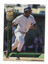1994 Signature Rookies Draft Picks Signatures #90 Midre Cummings RC Auto SP