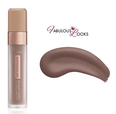 L'Oreal Paris Les Chocolats Ultra Matte Liquid Lipstick 854 Bitter Sweet