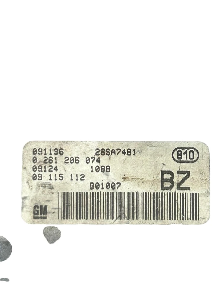 Centralina Motore Opel Corsa C 1200 Benzina 2000/2006 (0261206074) - Immagine 4 di 4