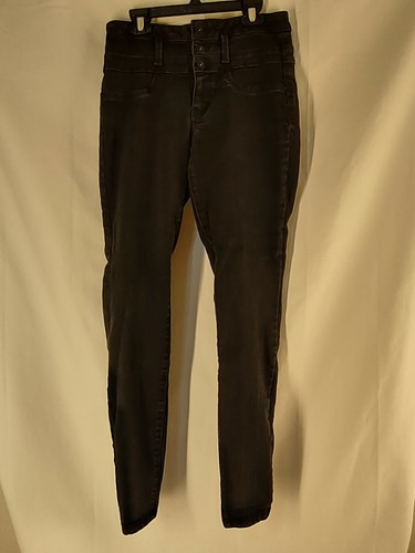 Skinny Junior Black Denim Jeggings Wash 