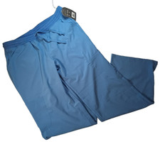 Crush Scrubs Marathon Pants Size XL 2 Leg Pockets Blue New
