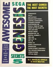 Awesome Sega Genesis Secrets 5 V.5 Sandwich Islands 1995 Douglas Arnold Meston