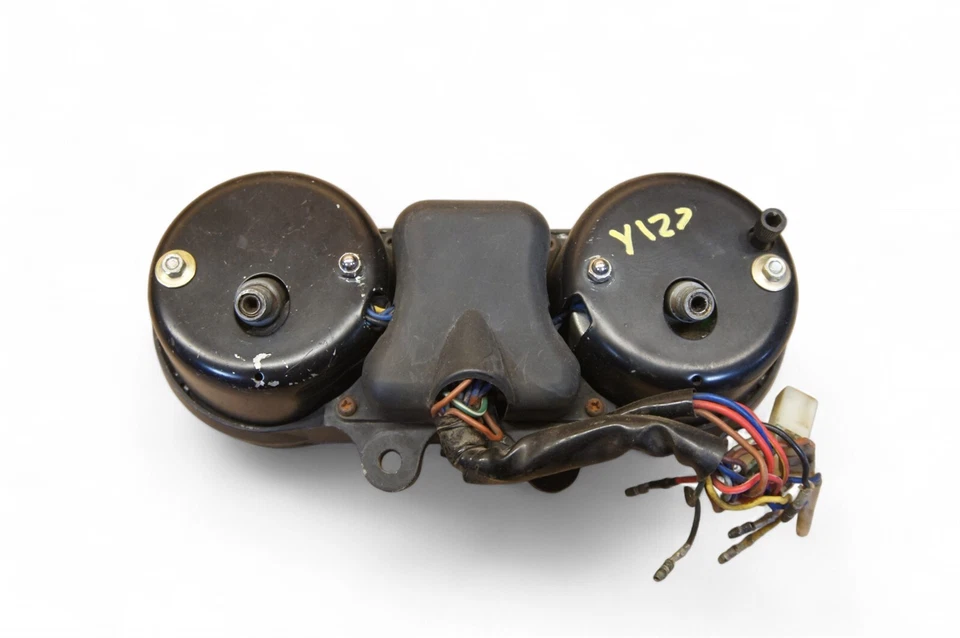 1974 Yamaha TX500 Gauge Cluster Speedometer Tachometer Switch Key Y127 *AH40 - Image 3 of 4