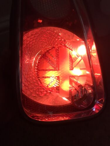 Mini Cooper, One, Clubman 02-06 R50 R52 R53 Union Jack Rear brake light Stickers - Picture 8 of 12