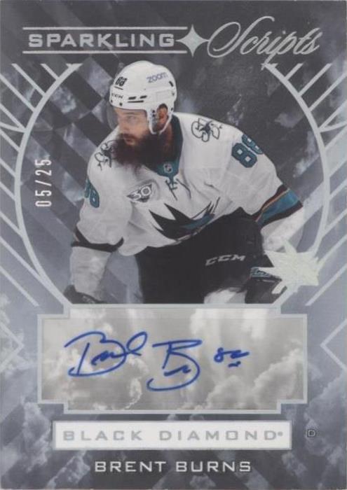 2021-22 Upper Deck Black Diamond - Sparkling Scripts Autographs Brent ...