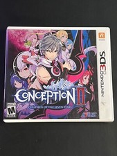 Conception II: Children of the Seven Stars (Nintendo 3DS, 2014) Complete