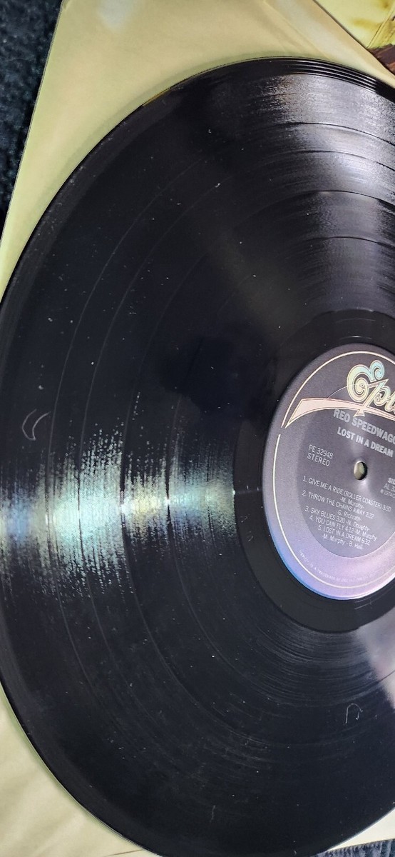 R.E.O Speedwagon Lost In A Dream (EX) PE 32948 LP Vinyl Album | eBay