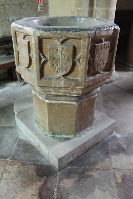 Foto Kirche 6x4 Schrift St Oswald's Howell um 2012