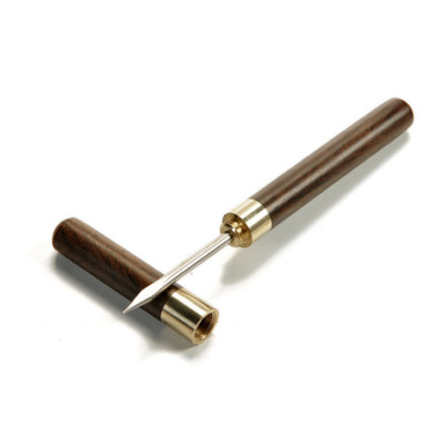 Pu'er Tea Knife Ebony Wood Tea Needle Tea Special Tool Tea Ceremony Utensils
