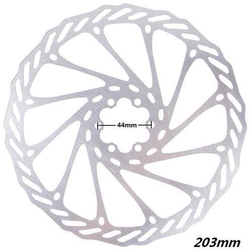 Bicycle Disc Brake Rotor mtb Mountain Bike 6 Bolts Rotors 203 180 160 140 120mm - Picture 13 of 17