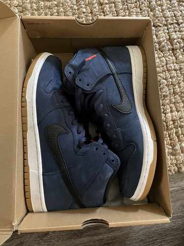 dunk high pro iso navy