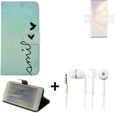 Handyhülle für nubia Z40 Pro Gravity Edition + headset Schutzcase Wallet Flips