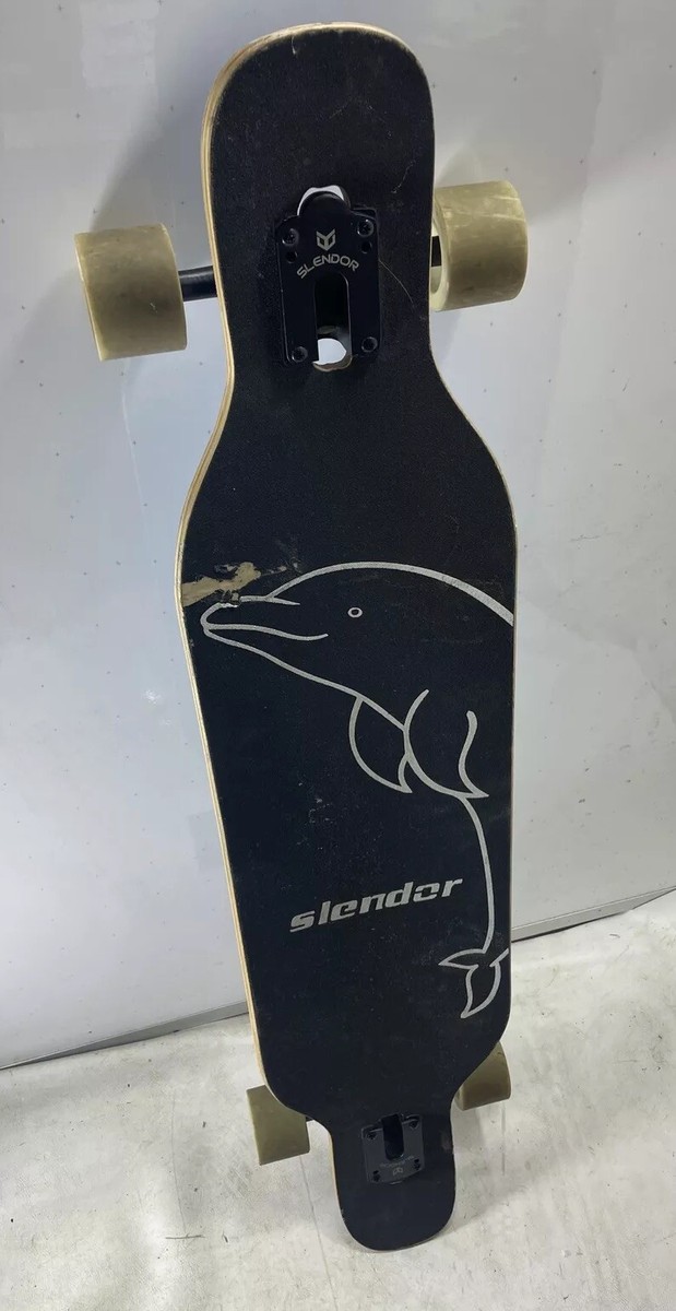 Slendor Dolphin Longboard Skateboard 42” Drop Through Deck Maple