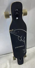 Slendor Dolphin Longboard Skateboard 42” Drop Through Deck Maple Cruiser Used