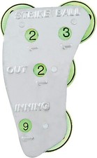 Baseball Champro 4 Dial Steel Umpire Indicator - Strikes, Balls, Outs, Innings