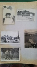 VINTAGE 30'S FRENCH FAMILY PHOTOS GANDPARENTS KIDS TUSSEAU FAMILY