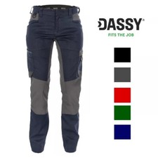 DASSY Arbeitshose HELIX WOMAN mit Stretch flexibel Damen Hose Bundhose Damenhose