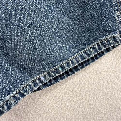 Vintage Unionbay Jorts Boys 18 Blue Denim Jean Shorts Carpenter Baggy Skater y2k - Picture 3 of 12