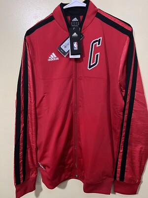 adidas × Chicago bulls トラックジャケット Chicago Bulls NBA Adidas On-Court Weekend Track Jacket Red Striped