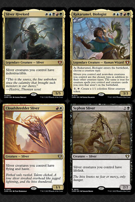 マジック：ザ・ギャザリング MTG commander Slivers deck (100 cards) Commander-sliver Deck -the First Sliver -EDH-100 Card MTG