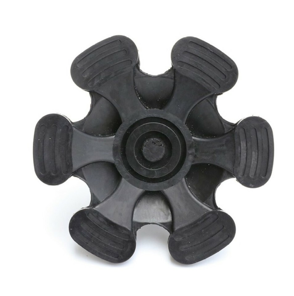 6Pod Walking Cane Tip Light Weight 3/4 Inch Shaft Walking Stick Rubber