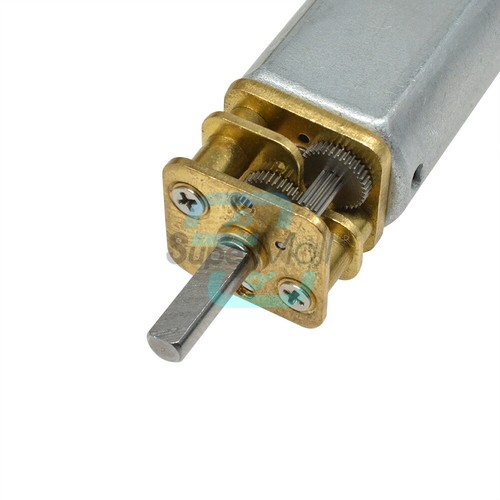 DC 3V 6V 12V 100RPM Micro Speed Reduction Gear Motor Wheel Shaft Metal Gearbox - Bild 92 von 118