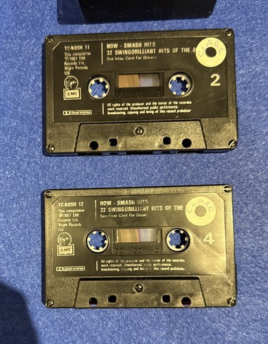 Smash Hits Now That's What I Call Music Original Double Cassette 1987 Vintage - Picture 4 of 4