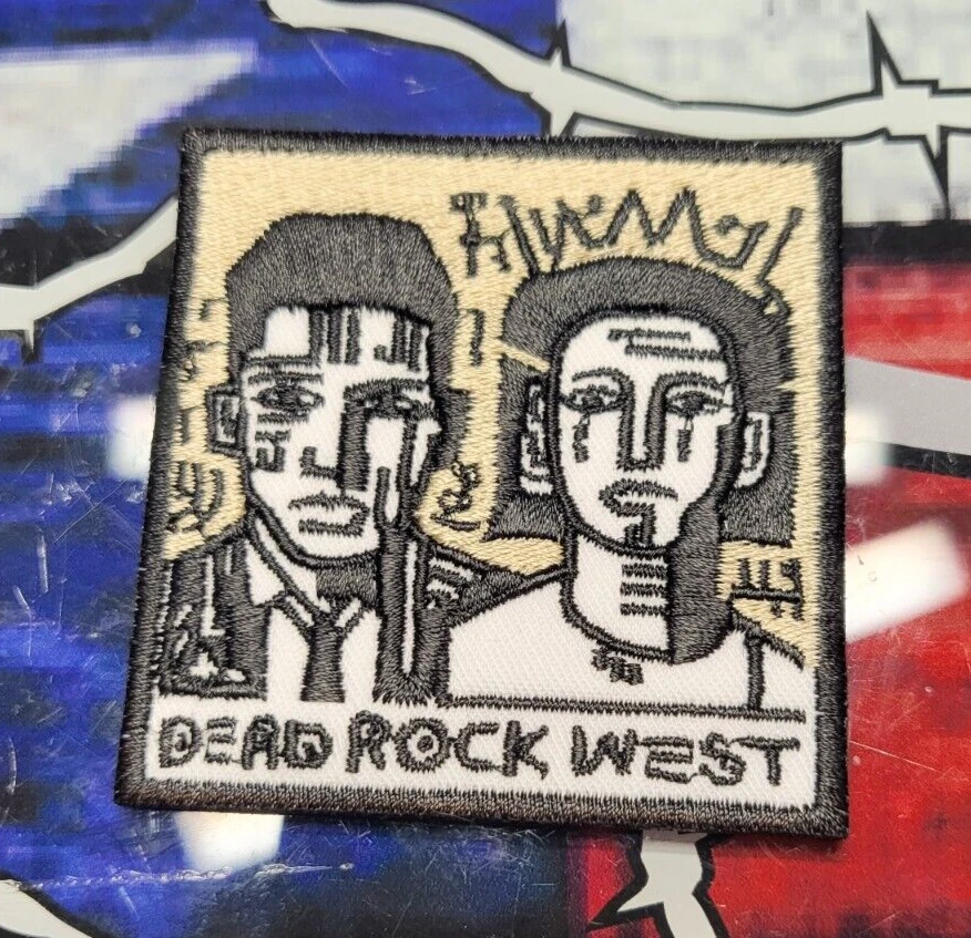 EMBROIDERED DEAD ROCK WEST ALT/ INDIE ROCK BAND PATCH (Please Read Ad)