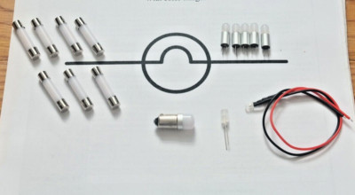 Marantz 125 TITANIUM upgrade bulbs lights LED lamps FULL Set kit