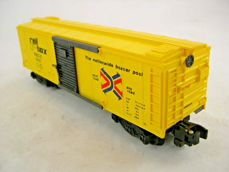 American Flyer by Lionel #4-9707 Railbox Box Car w/OB Excellent - Image 2 of 4