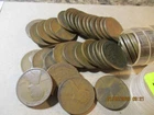 1913 LINCOLN WHEAT CENT ROLL - GOOD +    XX