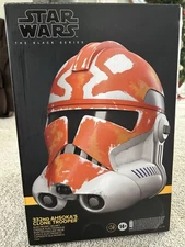 Star Wars The Black Series 332nd Ahsoka's Clone Trooper Electronic Helmet New!