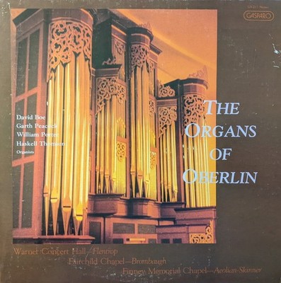 David Boe , Haskell Thomson, The Organs Of Oberlin, (2xLP, Album), NM or M-, 394