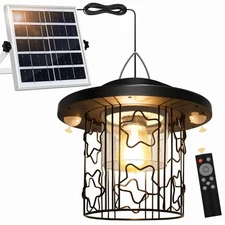 Solar Shed Light Outdoor Indoor, Solar Gazebo Lights 3000LM Daytime Available...