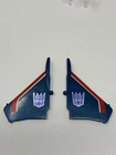 Transformers G1 THUNDERCRACKER Left and Right WING ACCESSORIES VINTAGE ORIGINAL