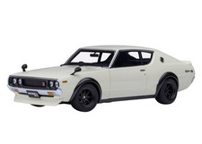 1971 NISSAN SKYLINE 2000GT-R (KPGC110) TUNED VER. RHD WHITE 1/18 AUTOart #77467