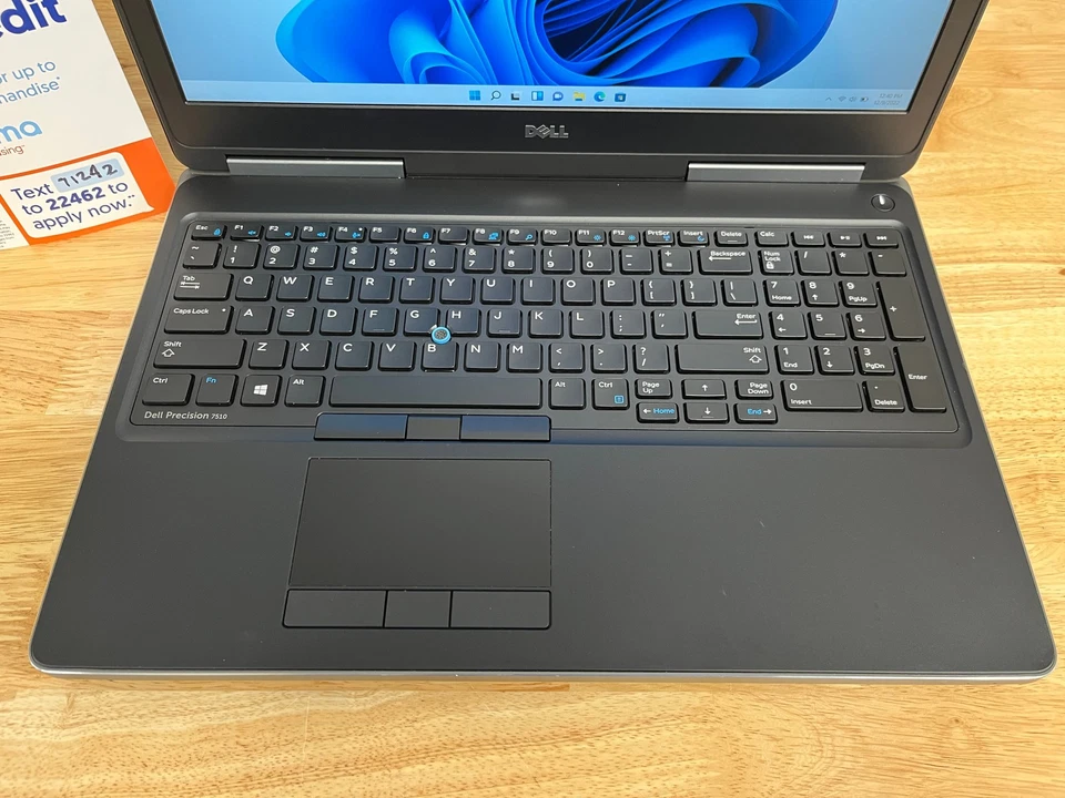 Portátil Dell Precision 7510 15.6" Intel Core i7, 256GB SSD, 64GB RAM, W11 Foto 4 de 4